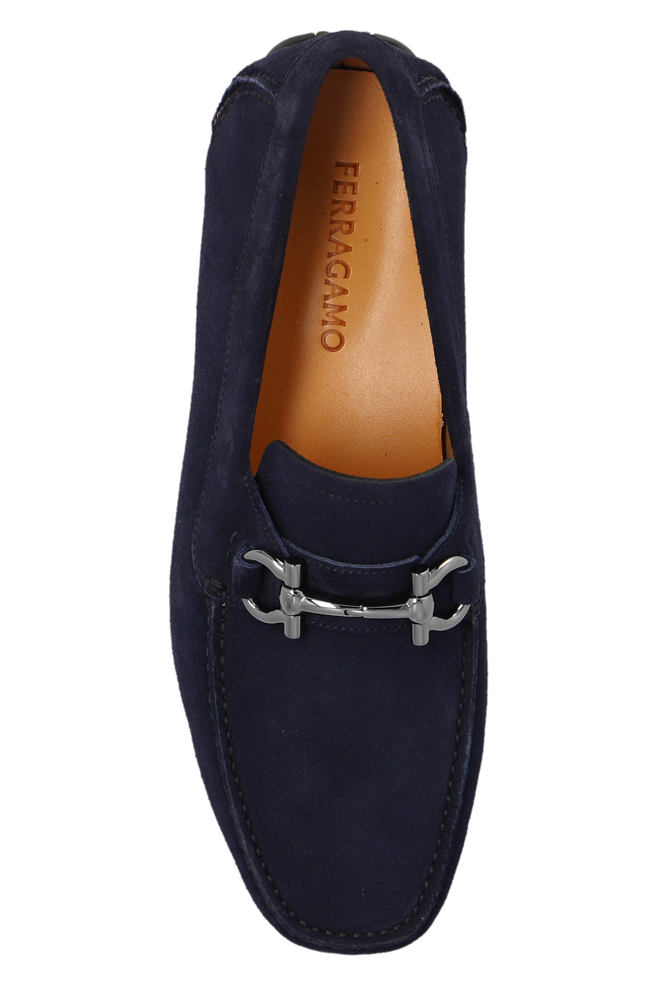 Blue on sale ferragamo loafers